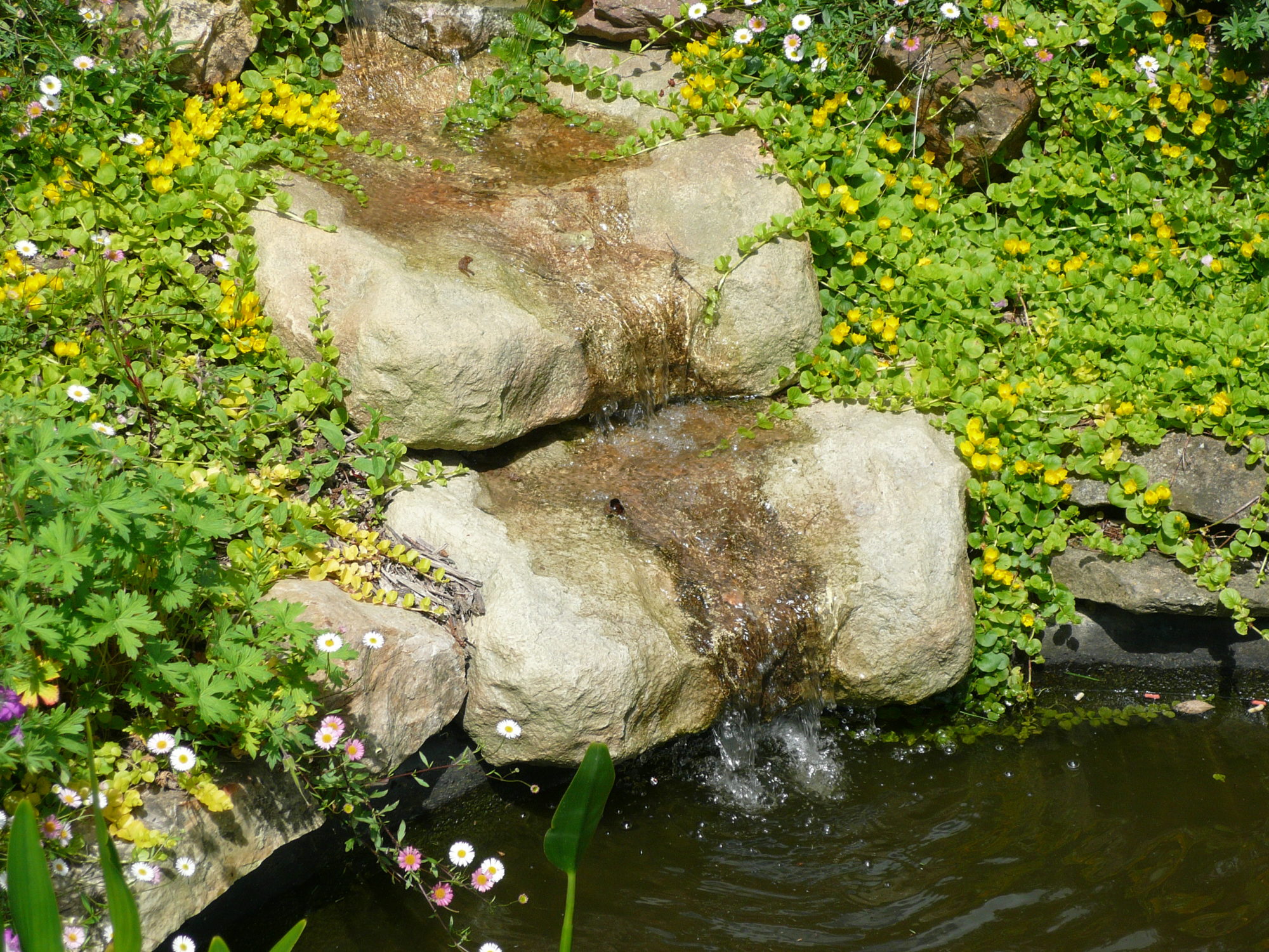 Pierre cascade situation Pierre cascade situation