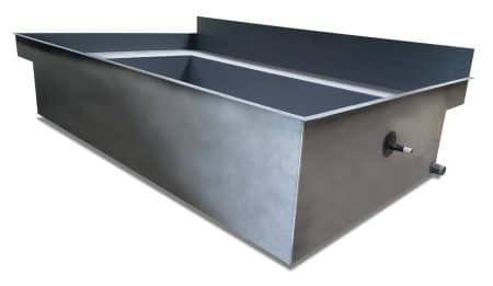 Bassin sur mesure avec paliers 350 x 245 x 120