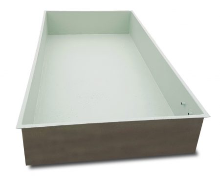 Rectangle vert amande